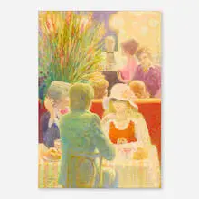 Louis Fabien, Untitled, 1977, oil on canvas