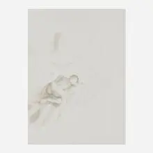 Pavel Tchelitchew, Study of a Sleeping Boy, 1936, silverpoint on prepared paper