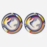 Roy Lichtenstein, Paper plates, set of two, 1969, screenprint in colors on paper plate