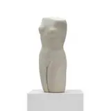attribution Mario Negri, Piccolo Torso Bianco, c. 1965, granite