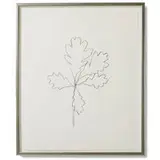 Oak (from the Oak Leaves) by Ellsworth Kelly, 1993, lithograph on paper, sold Sep 2011