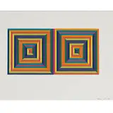 Fortín de las Flores (from Ten from Leo Castelli) by Frank Stella, 1967, screenprint on paper, sold Sep 2011