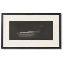 Yōzō Hamaguchi, Corns, 1959, mezzotint on paper