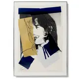 Andy Warhol, Mick Jagger, 1975, screenprint on paper