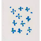 Wallflowers by Donald Sultan, 2008, screenprint on paper, sold Sep 2011