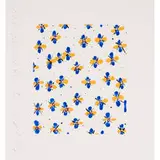 Wallflowers by Donald Sultan, 2008, screenprint on paper, sold Sep 2011