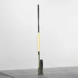 Robert Sonneman, floor lamp, c. 1965, aluminum, chrome-plated steel