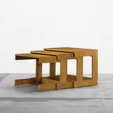 Vladimir Kagan, nesting tables, set of three