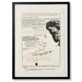 Raymond Pettibon, untitled (I'm Attracted), 1996, mixed media on paper