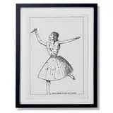 untitled (Who is Going) by Raymond Pettibon, 1984, ink on paper, sold Sep 2011