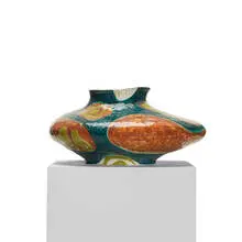 Salvatore Meli, vessel, 1953, glazed stoneware