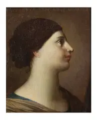 XVIIe siècle Ecole romaine, Sainte Bibiane, oil on canvas