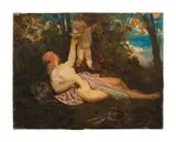 Henri Frédéric Schopin, Bacchanal, signé 'H Schopin' (en bas à droite)