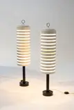 Hans Agne Jakobsson, Paire de lampes de parquet mod. G81