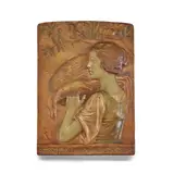 Goldscheider, Maiden Relief Plaque
