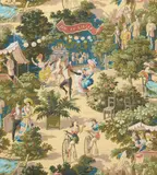 French School, Fin de siecle, gouache on paper over traces of pencil on paper
