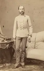 Ludwig Angerer, Fotografie ilustrându-l pe Împăratul Franz Iosef I, clișeu fotografic Ludwig Angerer, Viena, cca. 1880