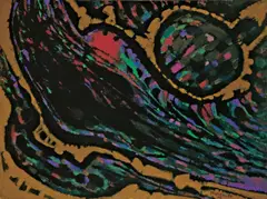 Alfred Manessier, Les monts de cuquillons, 1959, Öl auf Leinwand