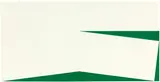 Carmen Herrera, blanco y verde, 1960, Farblithografie auf Papier