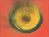 Otto Piene, Opening, 2006, Acryl und Feuergouache auf Leinwand