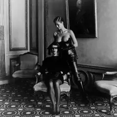 'Parlour Games' Munich by Helmut Newton, 1991, Silbergelatineabzug, sold Dec 2020