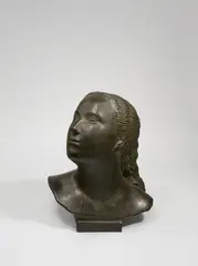 Bernhard Hoetger, Gedankenflug, 1906, Goldbronze mit brauner Patina