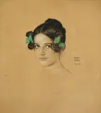 Franz von Stuck, Portrait der Tochter Mary