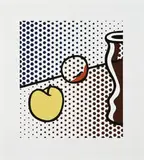 Roy Lichtenstein, Still Life with Red Jar, 1994, Screenprint in colors