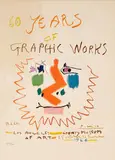 60 Years of Graphic Works by Pablo Picasso, 1966, Lithograph printed in colors, sold Jun 2011