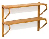 Wall shelf by Alvar Aalto, c. 1938, Artek, sold Jun 2011