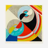 Sonia Delaunay, Rhythm Colour no. 1076