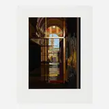 Richard Estes, Salzburg Cathedral, 1983, screenprint in colors