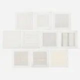Agnes Martin, Paintings and Drawings: Stedelijk Museum Portfolio, 1990-1991, lithograph on vellum transparency paper