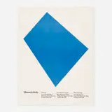 Leo Castelli Exhibition Poster by Ellsworth Kelly, 1980, offset lithograph in colors, sold Feb 2021