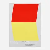 Ellsworth Kelly, Exhibition Poster for Galerie Denise René Hans Mayer, 1972, screenprint in colors