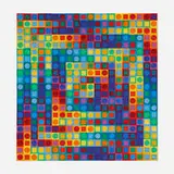Kanta Majus A by Victor Vasarely, 1970, BASF Polystyrene, sold Feb 2021