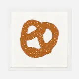 Claes Oldenburg, NYC Pretzel, 1994, screenprint in colors on cardboard