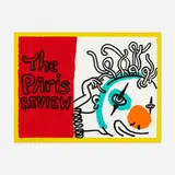Keith Haring, Paris Review, 1989, screenprint in colors