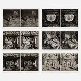 William Kentridge, Stereoscopic Suite, 2007, stereoscopic photogravures on Hahnemühle with stereoscope