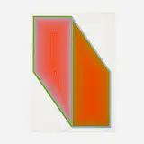 Richard Anuszkiewicz, Manhattan, 1969, screenprint in colors