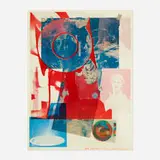 Robert Rauschenberg, Quarry, 1968, offset lithograph in colors