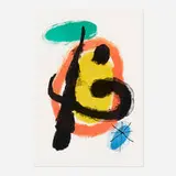Peintures Murales by Joan Miró, 1961, lithograph in colors, sold Feb 2021