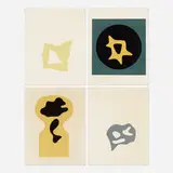 Jean Arp, Four Works from Le Soleil Recerclé