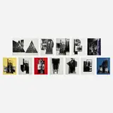 Louise Nevelson, Facade portfolio, 1966, screenprints in colors with collage