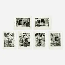 David Salle, Lucky, 1992, heliogravures on Lana paper