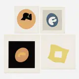 Jean Arp, Four Works from Le Soleil Recerclé