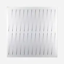 Edna Andrade, Untitled, 1975, screenprint on silver paper