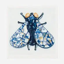 John Kindness, China Cabinet Fly, 1998, etching and aquatint in colors