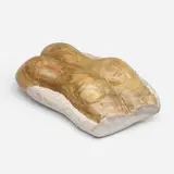 Val Bertoia, Sensual Otters (B-676), 1992, alabaster stone