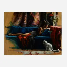 Harry McCormick, Reverie, 1988, oil on canvas